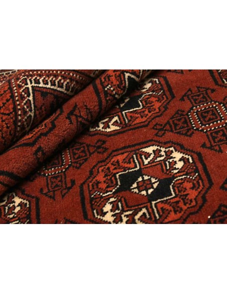 Hand made rug Torkaman Persia cm.253x381
