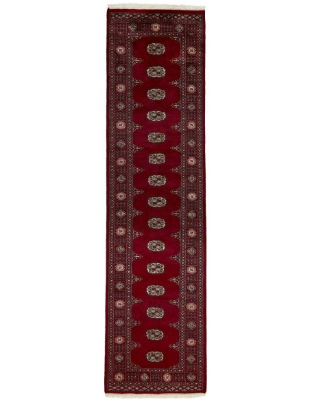 Hand made rug Bukhara fine Pakistan cm.77x298