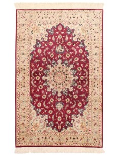 Hand made rug Ghom Silk Persia cm.98x154