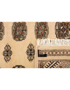 Hand made rug Bukhara fine Pakistan cm.212x313 2