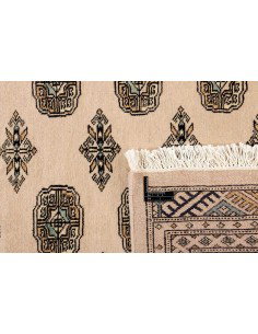 Hand made rug Bukhara fine Pakistan cm.204x312 2