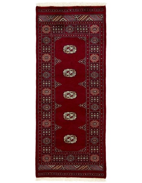 Hand made rug Bukhara fine Pakistan cm.75x186