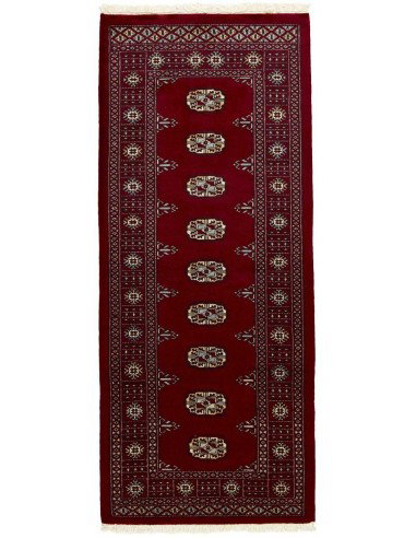 Hand made rug Bukhara fine Pakistan cm.80x191
