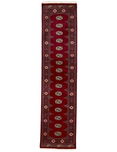 Hand made rug Bukhara fine Pakistan cm.76x307