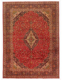 Hand made rug Keshan Persia cm.305x417