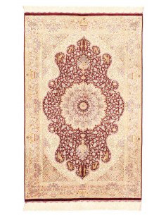 Hand made rug Ghom Silk Persia cm.98x152