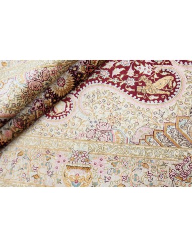 Hand made rug Ghom Silk Persia cm.98x152