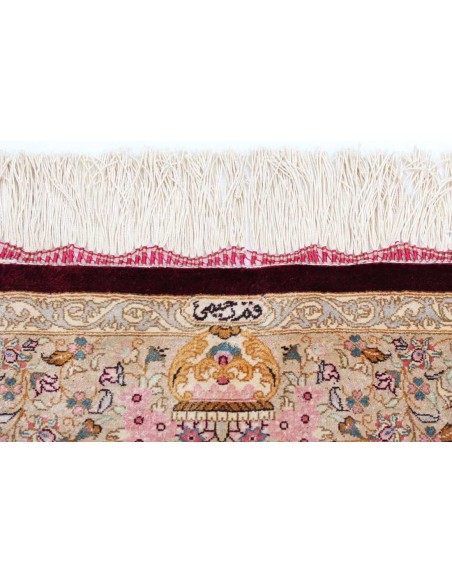 Hand made rug Ghom Silk Persia cm.98x152