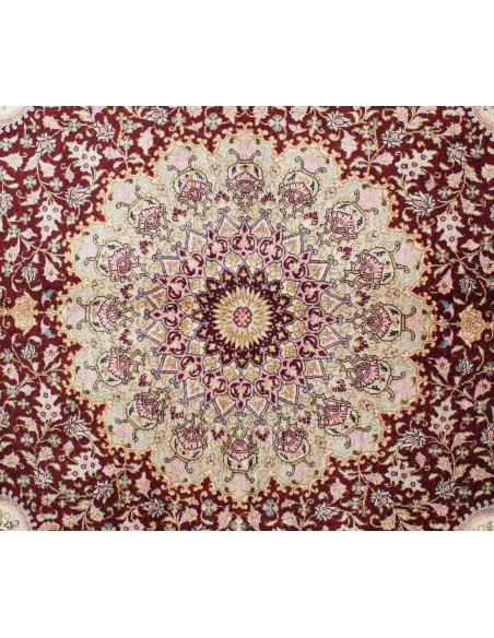 Hand made rug Ghom Silk Persia cm.98x152