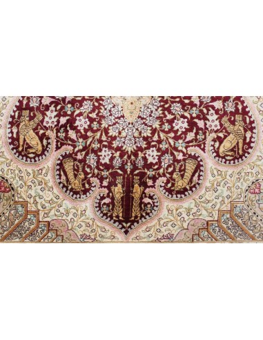 Hand made rug Ghom Silk Persia cm.98x152