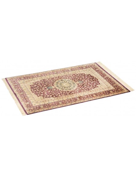 Hand made rug Ghom Silk Persia cm.100x148