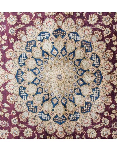 Hand made rug Ghom Silk Persia cm.100x148