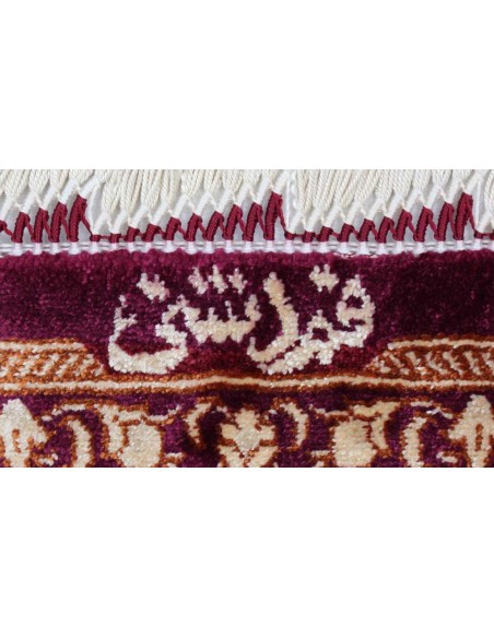 Hand made rug Ghom Silk Persia cm.102x151