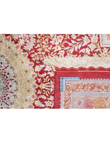 Hand made rug Ghom Silk Persia cm.100x147
