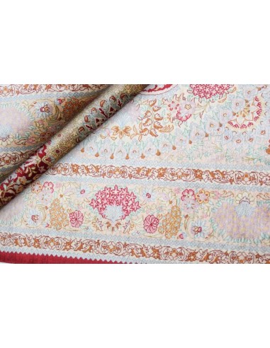 Hand made rug Ghom Silk Persia cm.100x147