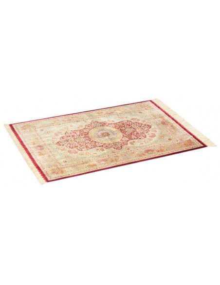 Hand made rug Ghom Silk Persia cm.100x147