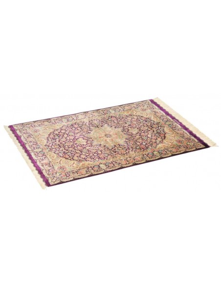 Hand made rug Ghom Silk Persia cm.100x148