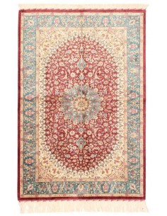 Hand made rug Ghom Silk Persia cm.102x150