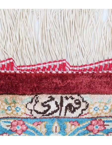 Hand made rug Ghom Silk Persia cm.102x150