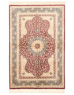 Hand made rug Ghom Silk Persia cm.98x147