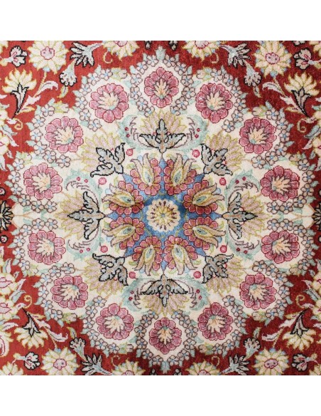 Hand made rug Ghom Silk Persia cm.98x152
