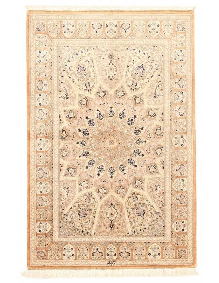 Hand made rug Ghom Silk Persia cm.98x150