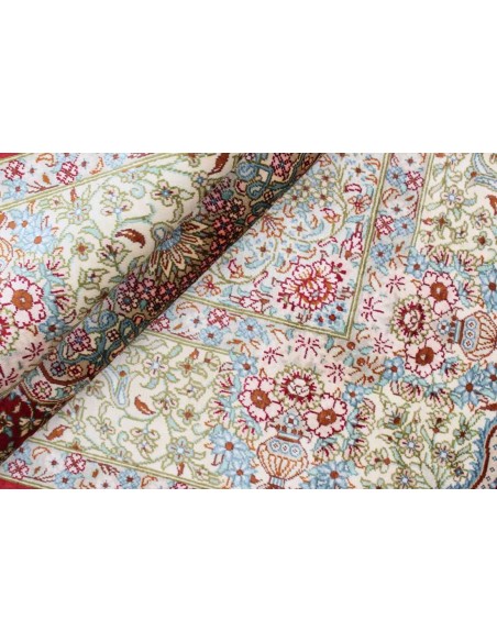 Hand made rug Ghom Silk Persia cm.96x144