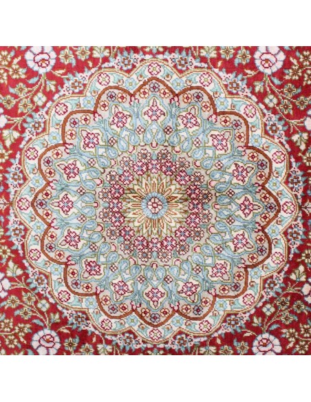 Hand made rug Ghom Silk Persia cm.96x144