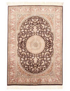 Hand made rug Ghom Silk Persia cm.100x146
