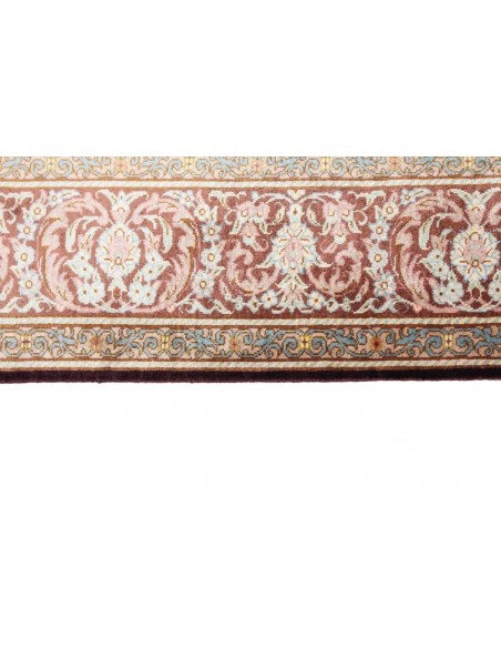 Hand made rug Ghom Silk Persia cm.100x146