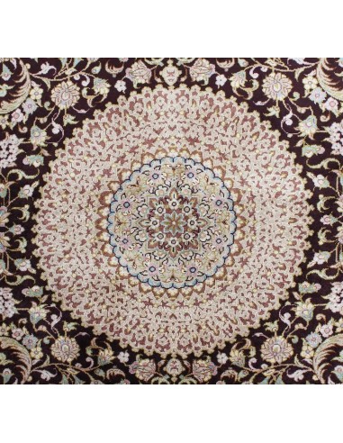 Hand made rug Ghom Silk Persia cm.100x146