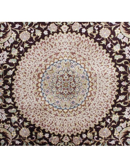 Hand made rug Ghom Silk Persia cm.100x146