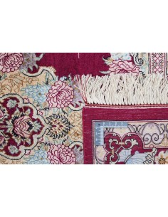 Hand made rug Ghom Silk Persia cm.100x147 2