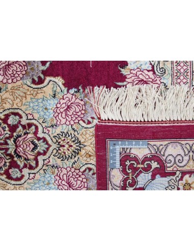 Hand made rug Ghom Silk Persia cm.100x147
