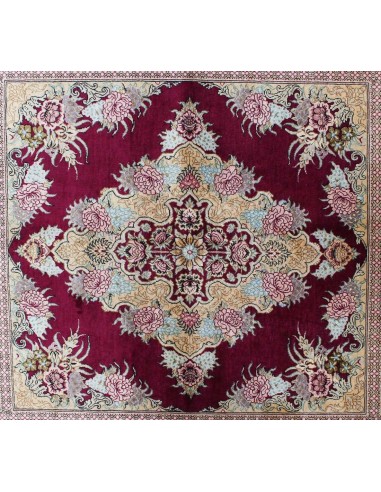 Hand made rug Ghom Silk Persia cm.100x147