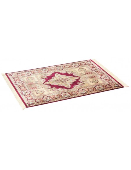 Hand made rug Ghom Silk Persia cm.100x147
