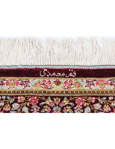 Hand made rug Ghom Silk Persia cm.98x148
