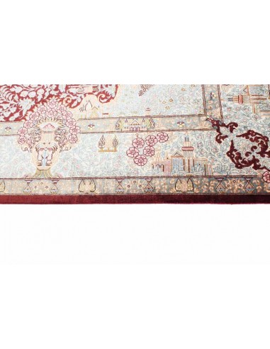 Hand made rug Ghom Silk Persia cm.100x155