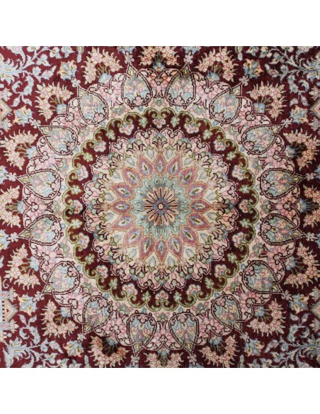 Hand made rug Ghom Silk Persia cm.100x155