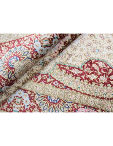 Hand made rug Ghom Silk Persia cm.98x150