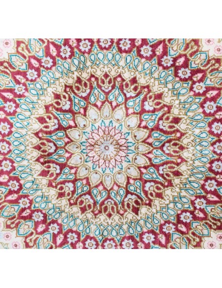 Hand made rug Ghom Silk Persia cm.98x150