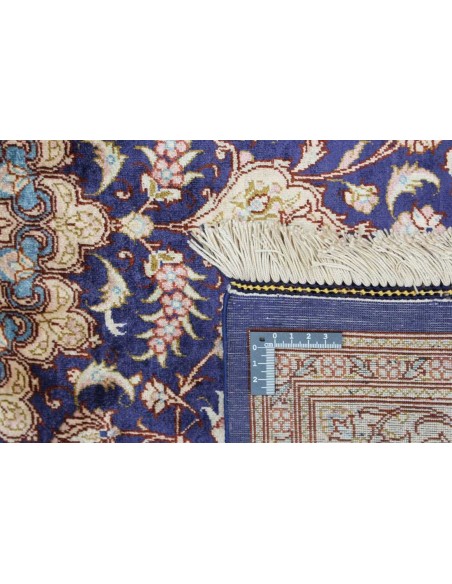 Hand made rug Ghom Silk Persia cm.100x150
