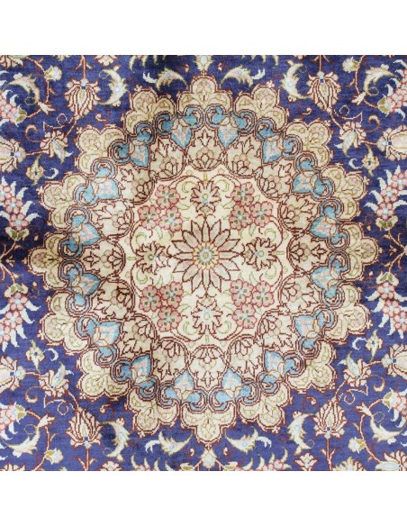 Hand made rug Ghom Silk Persia cm.100x150