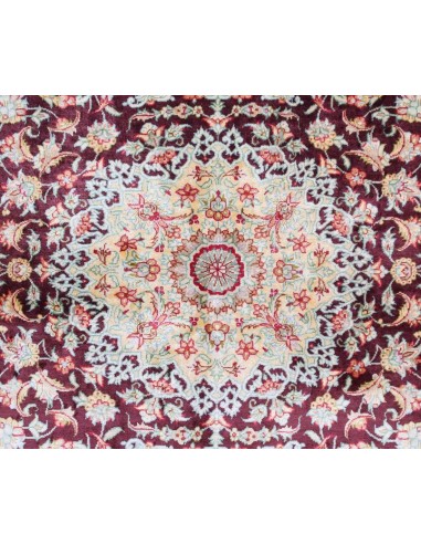 Hand made rug Ghom Silk Persia cm.100x143