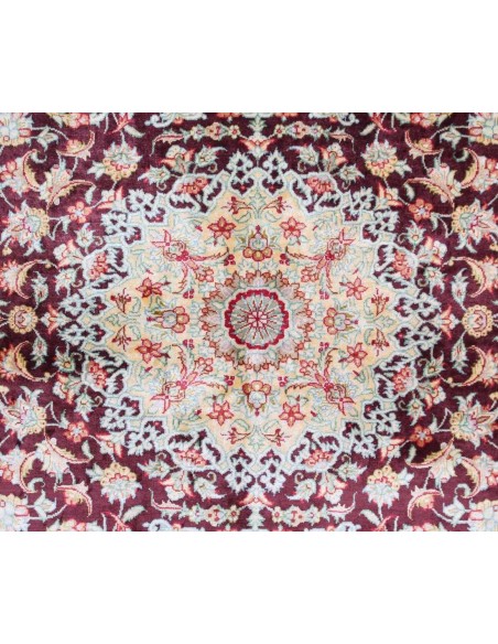 Hand made rug Ghom Silk Persia cm.100x143
