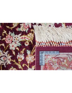 Hand made rug Ghom Silk Persia cm.138x200 2