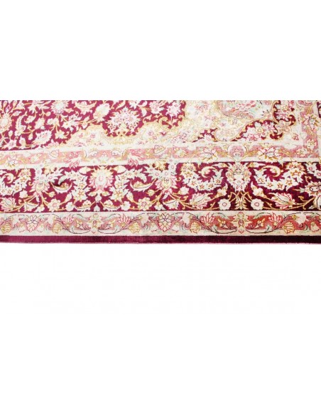 Hand made rug Ghom Silk Persia cm.138x200