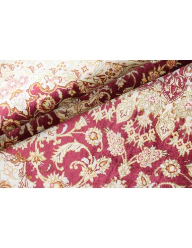 Hand made rug Ghom Silk Persia cm.132x201