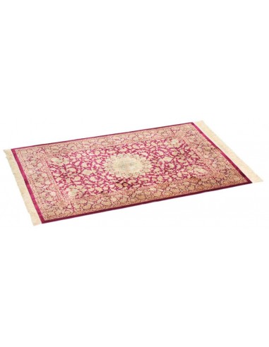 Hand made rug Ghom Silk Persia cm.100x145