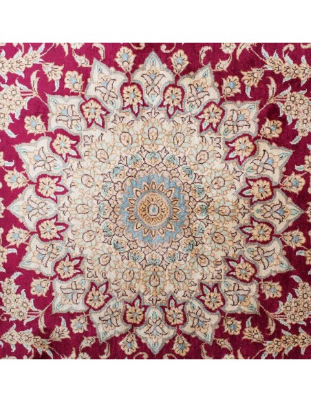 Hand made rug Ghom Silk Persia cm.100x145